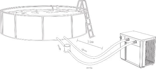 Pompa di Calore Hayward Micro 2,5 kW per Piscine fino a 15 m³ con Bluetooth