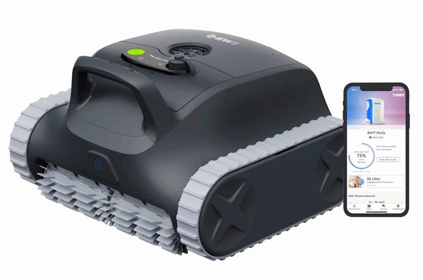 BWT ES Nano Cordless | Cordless Pool Robot with Wi-Fi App for Floor, Walls, and Waterline, New 2026