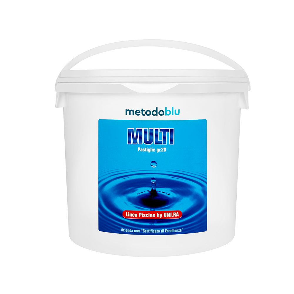 Cloro Multifunzione 3 in 1 per Piscina, Pastiglie da 20 g