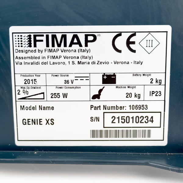 Carter Copertura Superiore Lavapavimenti Comac Vispa XS / Fimap Genie XS - 441487 | Usato