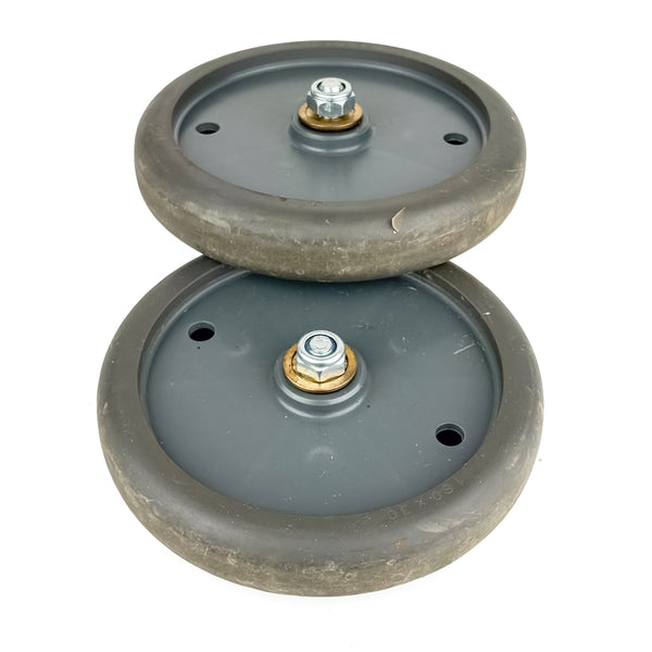 Coppia Ruote Lavapavimenti Comac Vispa XS / Fimap Genie XS - 439343 + Coperchi 439345 | Usato