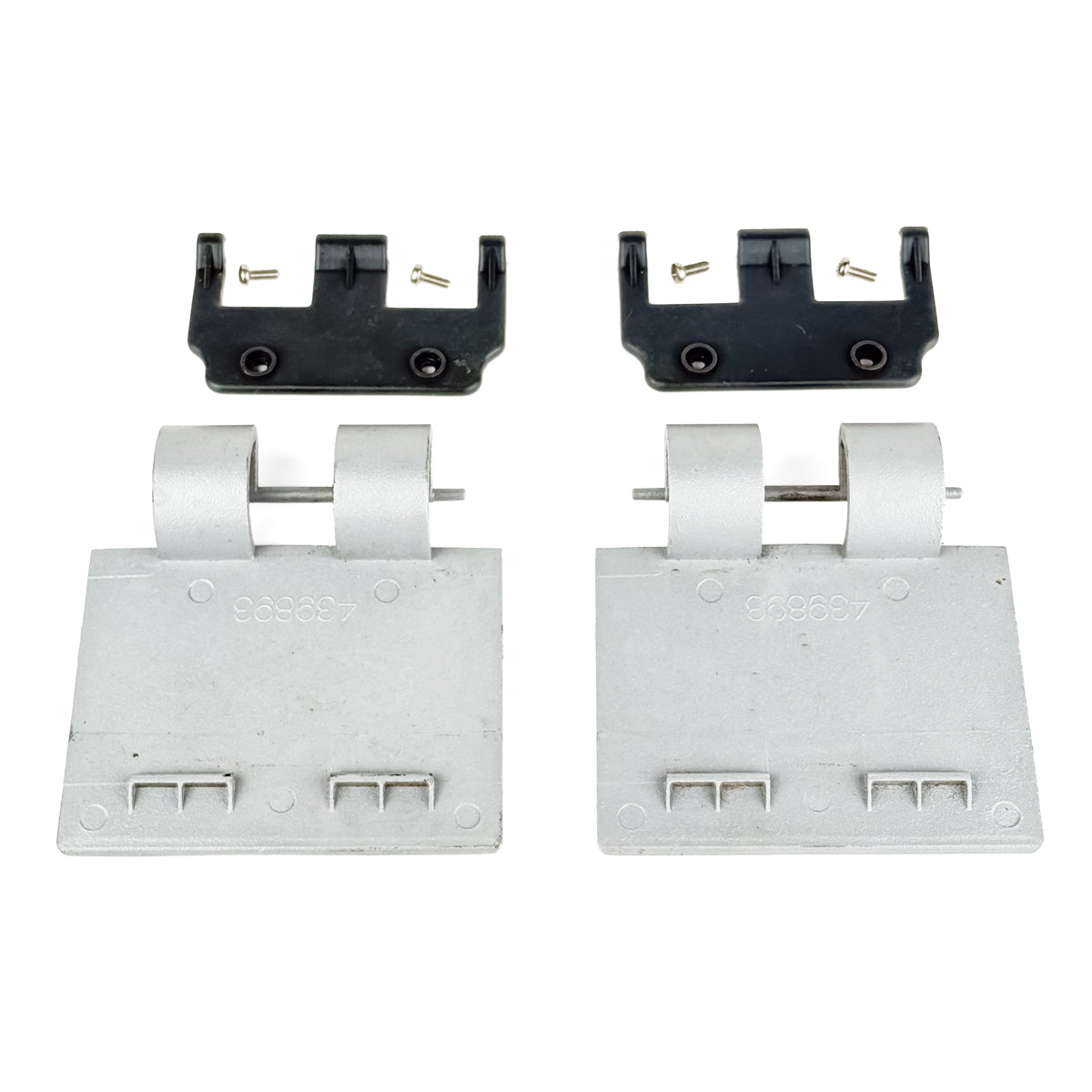 Coppia Leve Blocco Serbatoi con Cavallotti Cerniera Lavapavimenti Comac Vispa XS / Fimap Genie XS - 439893 / 439894 | Usato