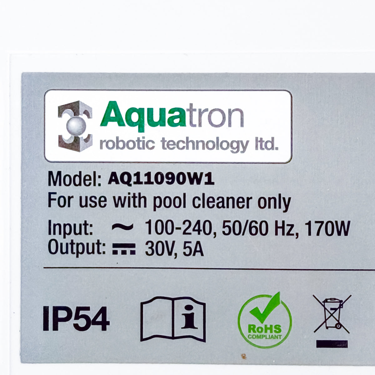 Alimentatore Robot Piscina BWT / Aquabot / Cosmy AQ11090W1  - Usato (Garanzia 12 mesi)