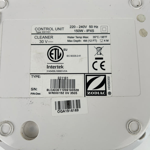 Alimentatore Robot Piscina Zodiac Vortex OV / GV / AV - R0637400 - EC1101 - Usato (Garanzia 12 mesi)