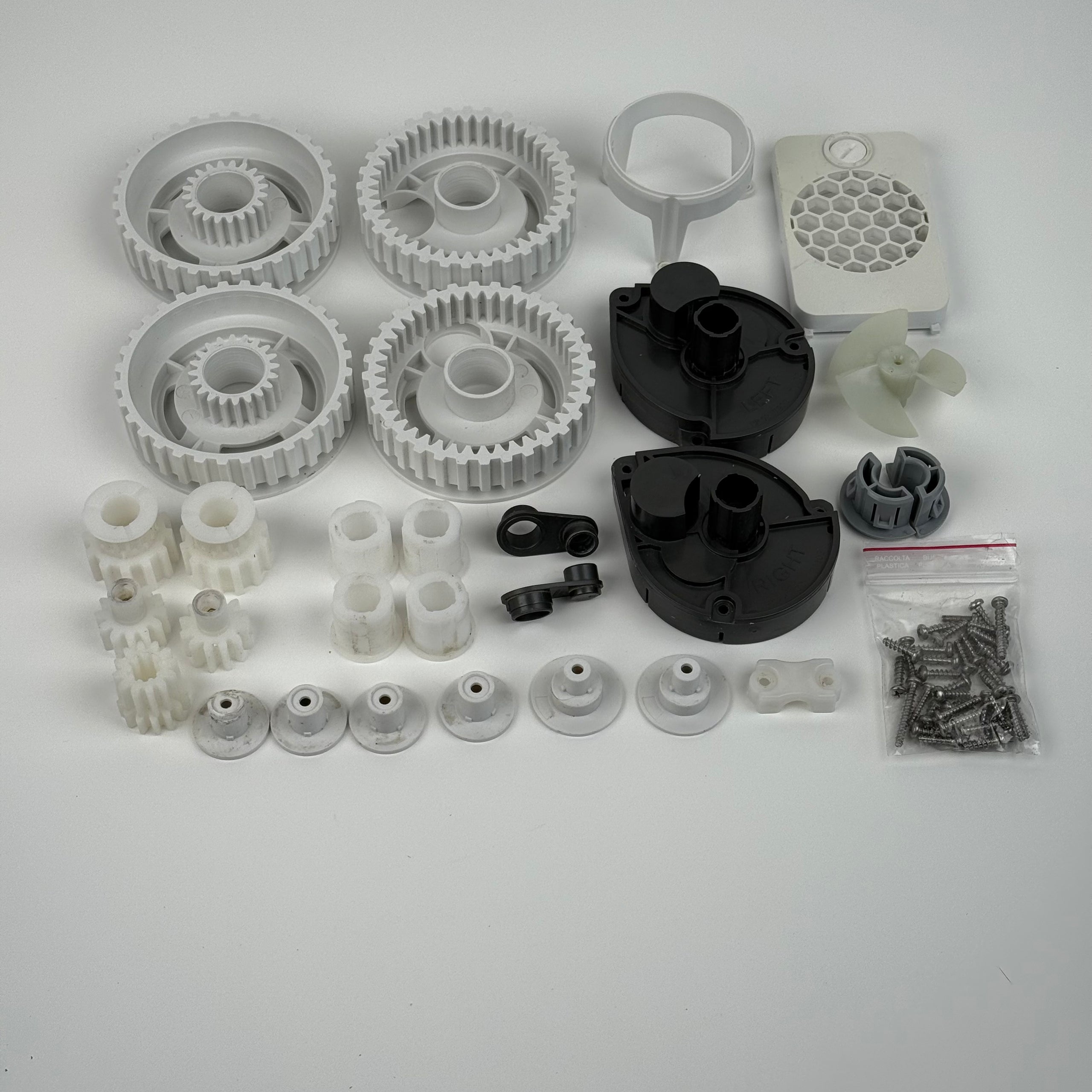 Kit Trazione Ingranaggi + Ruote Robot Piscina Cosmy - Usato