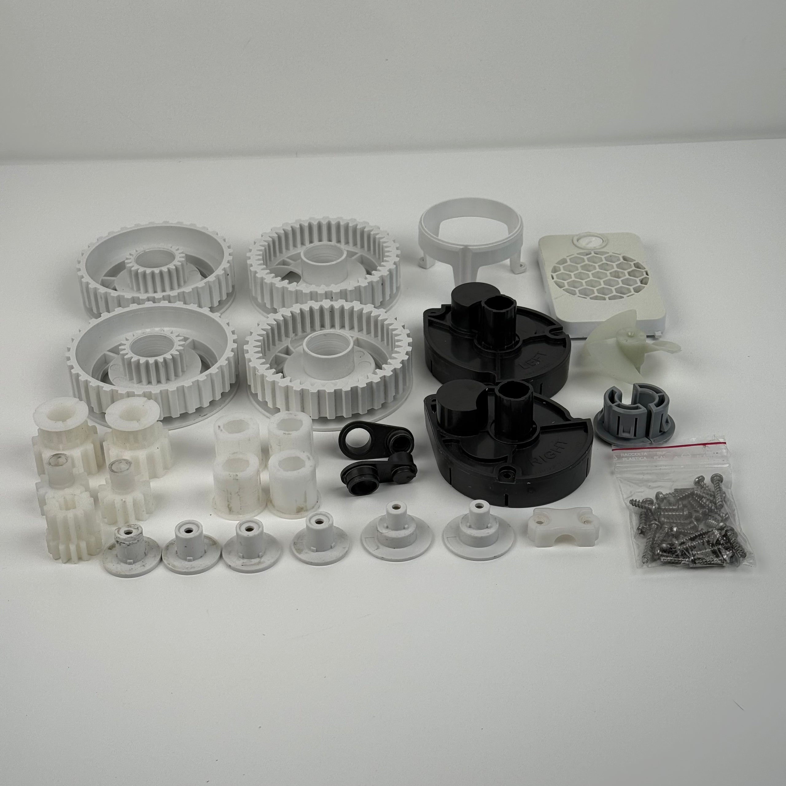 Kit Trazione Ingranaggi + Ruote Robot Piscina Cosmy - Usato