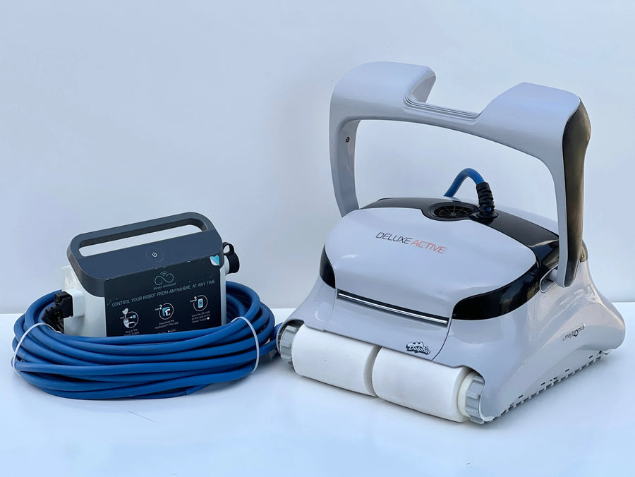 Robot piscina Dolphin Deluxe Active Wifi IOT - MetodoBlu