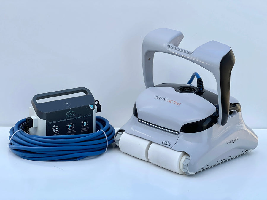 Robot piscina Dolphin Deluxe Active Wifi IOT - MetodoBlu