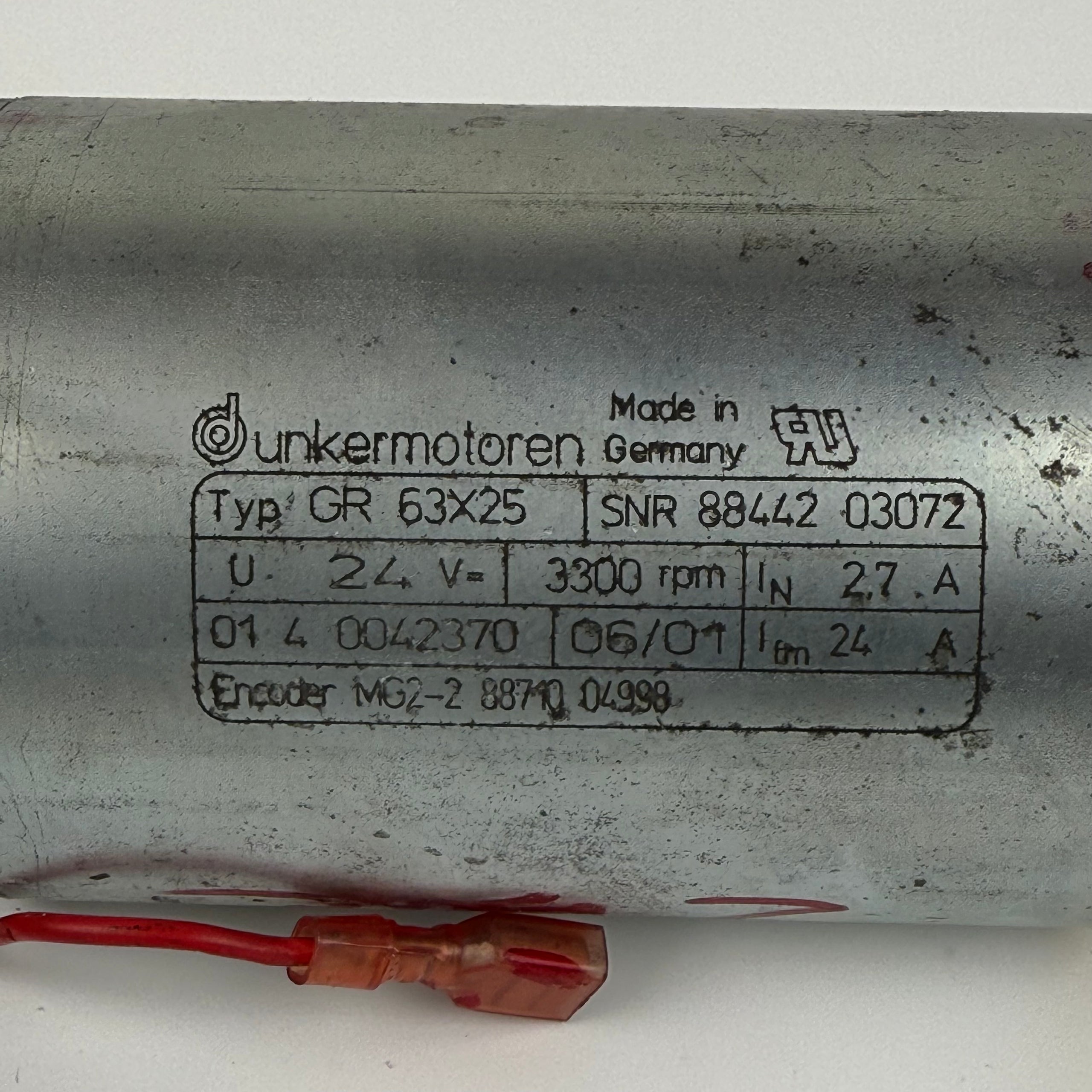 Motore Pompa Aspirazione Robot Piscina Dolphin Maytronics GR 63x25  - Usato (Garanzia 12 mesi)