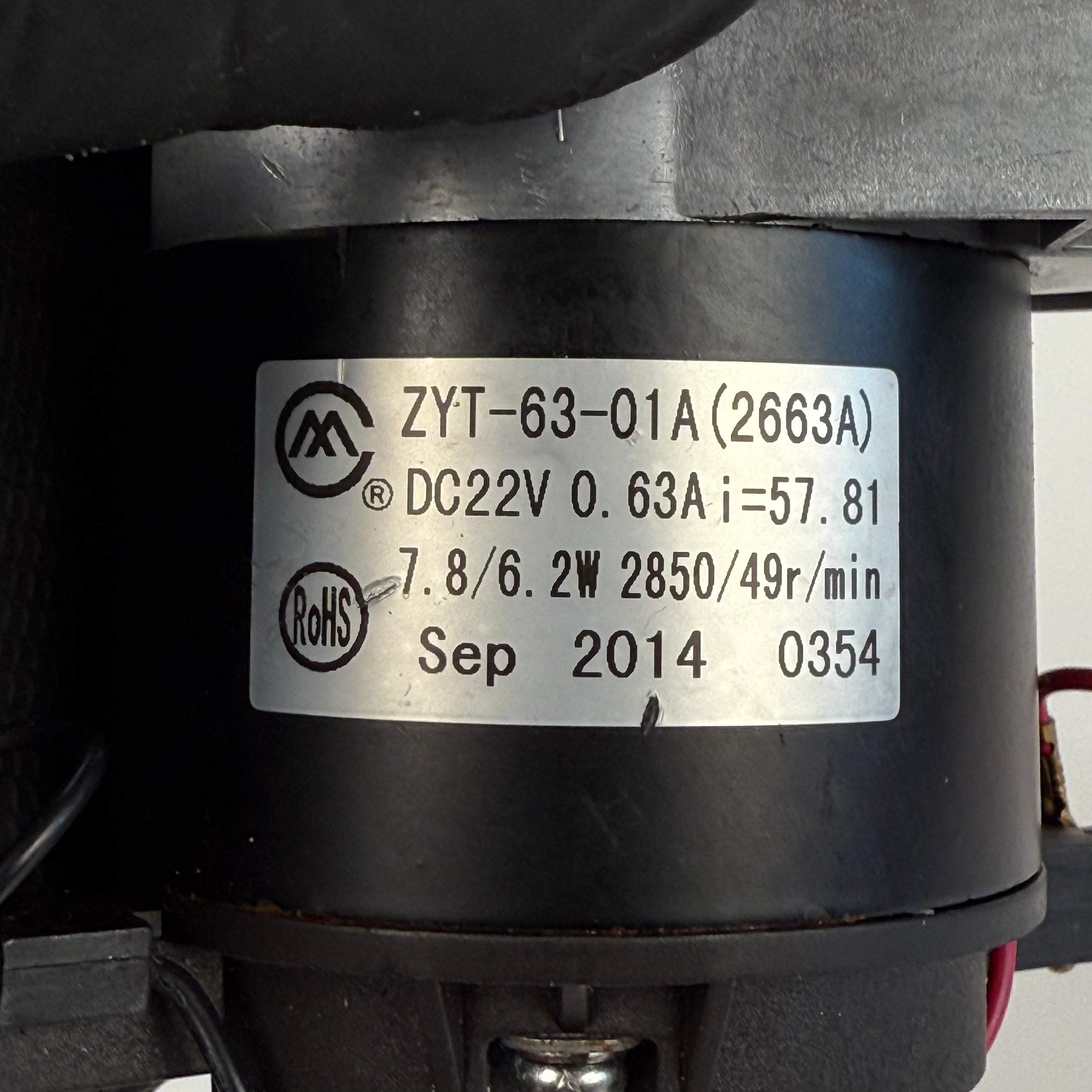 Motore Trazione Robot Piscina Dolphin Maytronics ZYT-63-01A  - Usato (Garanzia 12 mesi)