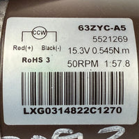 Dolphin Maytronics 63ZYC-A5 Pool Robot Drive Motor - Used (12-Month Warranty)