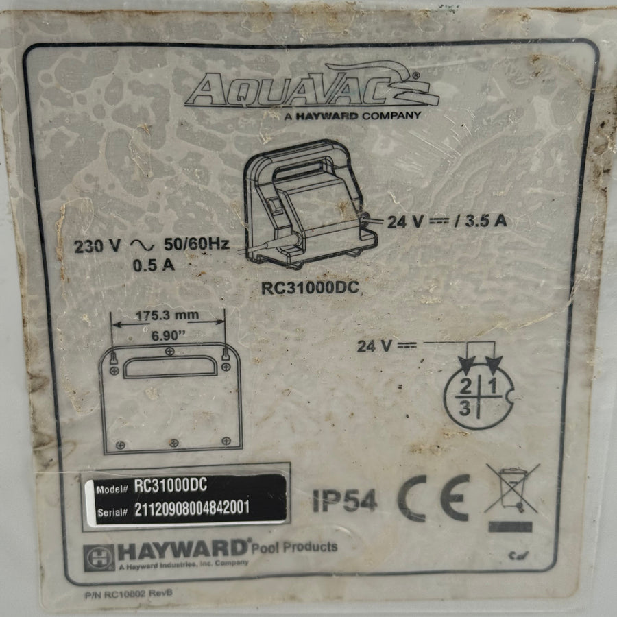 Power Supply for Hayward Aquavac RC31000DC Pool Robot - Used (12-Month Warranty)