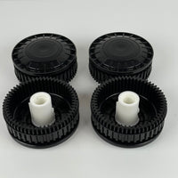 Set of 4 Used Wheels for Zodiac Voyager / XA / Cnx Pool Robot R0897300 - Certified Used