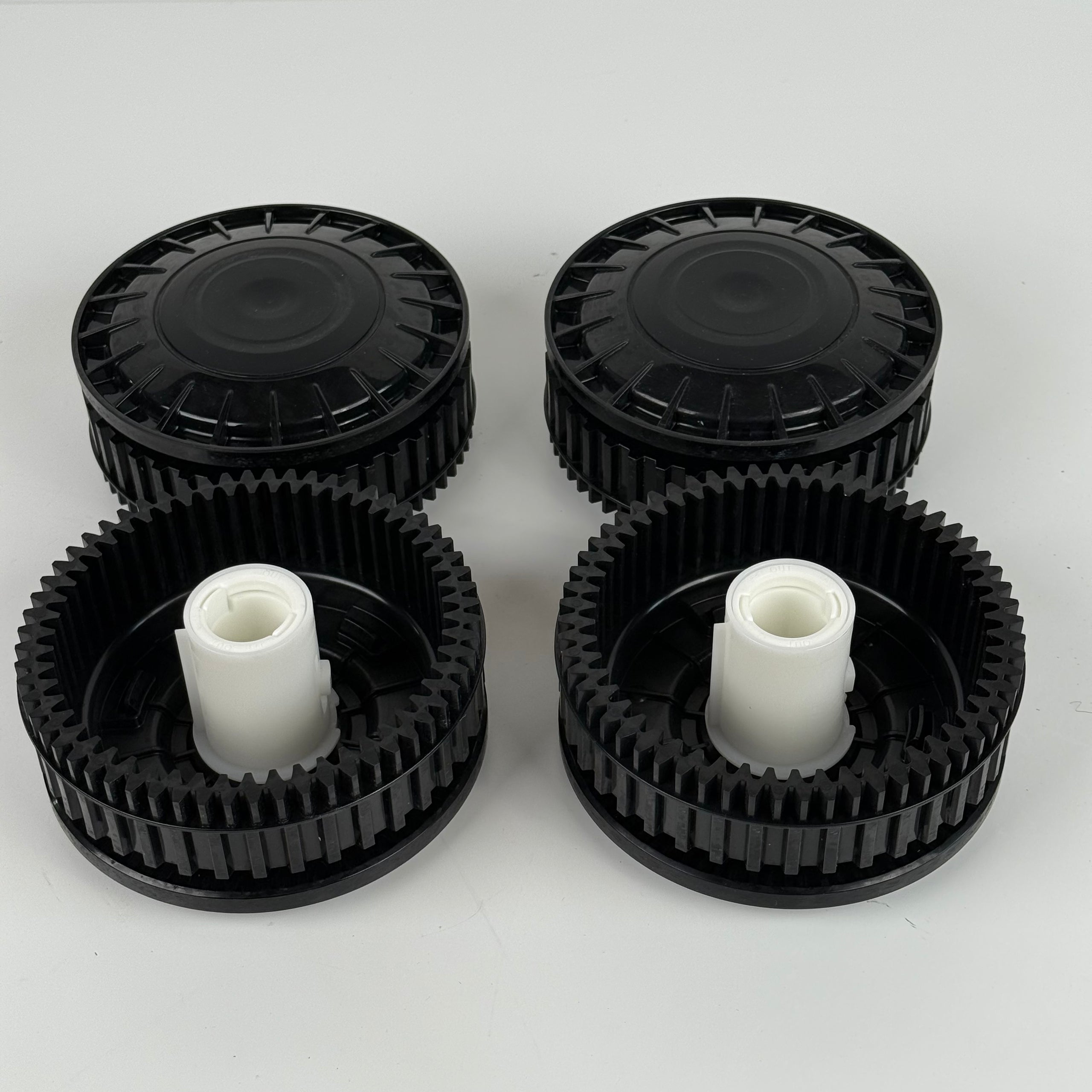 Set 4 Ruote USATE Robot Piscina Zodiac Voyager / XA / Cnx R0897300 - Usato