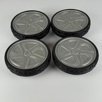 Set of 4 USED Grey Wheels for Zodiac Alpha Pool Robot R0865600 - Used