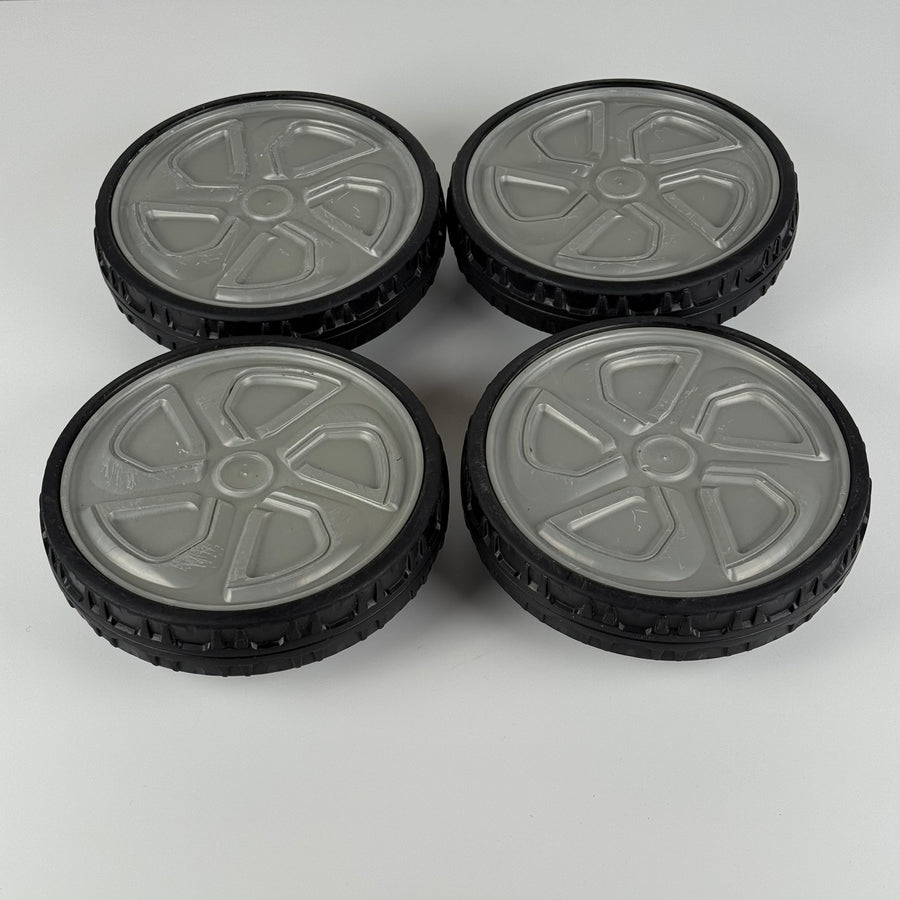 Set of 4 USED Grey Wheels for Zodiac Alpha Pool Robot R0865600 - Used