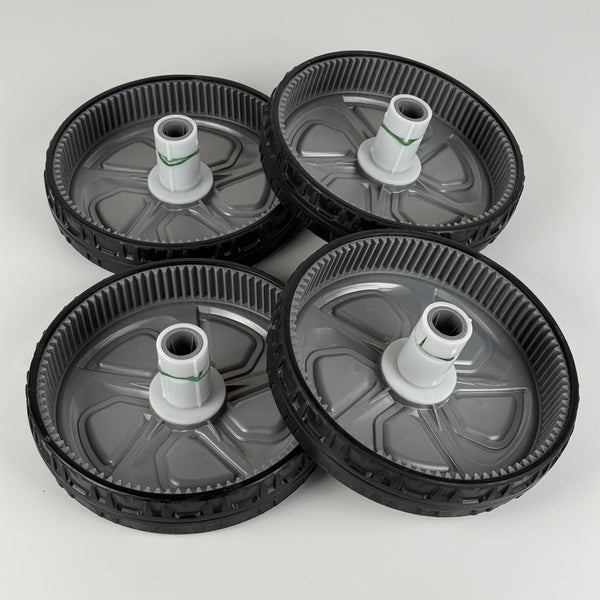 Set 4 Ruote USATE Grigie Robot Piscina Zodiac Alpha R0865600 - Usato