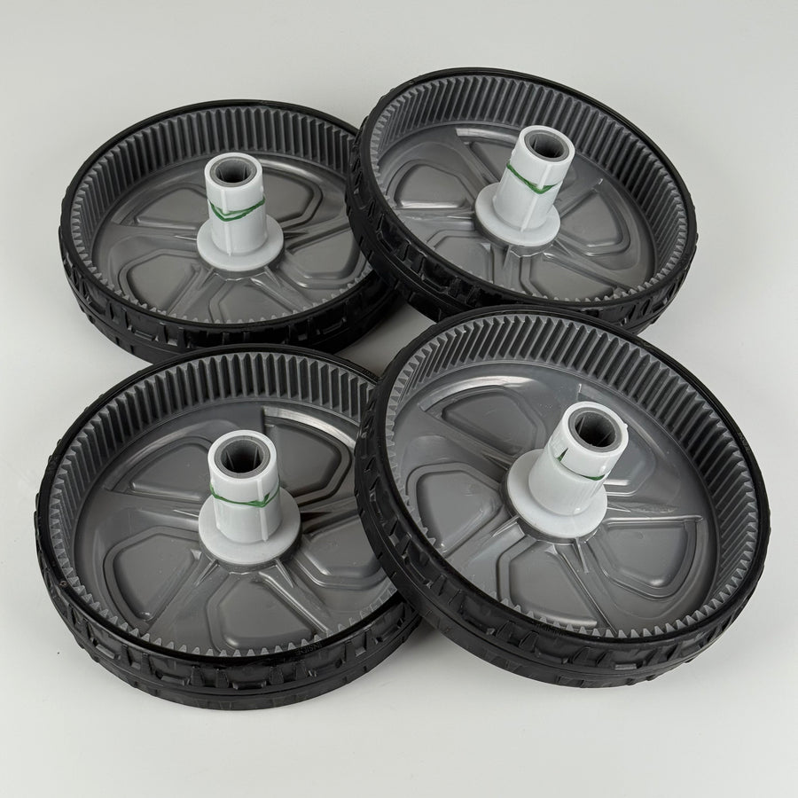 Set of 4 USED Grey Wheels for Zodiac Alpha Pool Robot R0865600 - Used