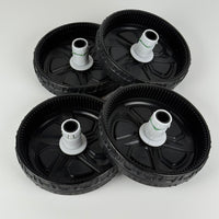 Set of 4 Used Wheels for Zodiac Alpha Pool Robot R0865600 - Used