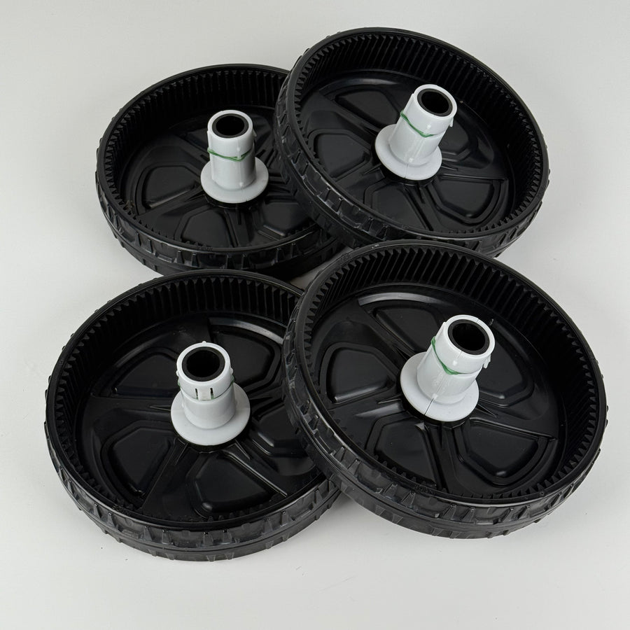Set of 4 Used Wheels for Zodiac Alpha Pool Robot R0865600 - Used