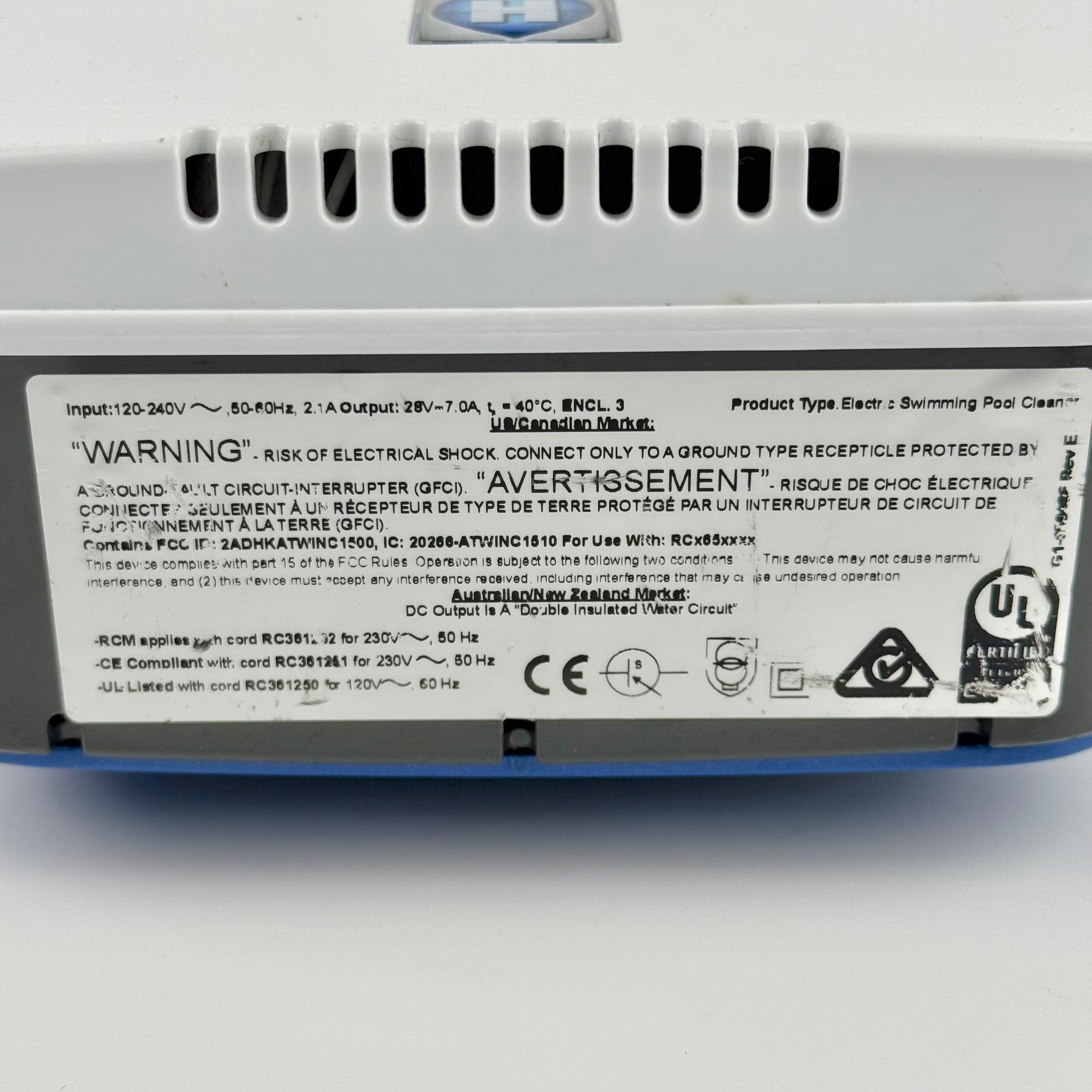 Alimentatore Centralina Robot Piscina Hayward Aquavac RC361480 - Usato (Garanzia 12 mesi)