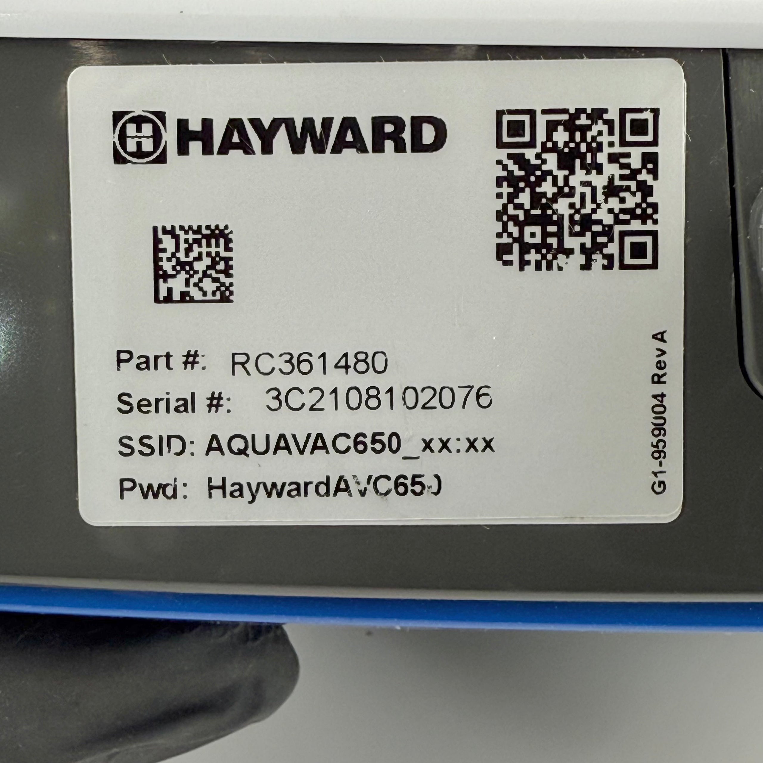 Alimentatore Centralina Robot Piscina Hayward Aquavac RC361480 - Usato (Garanzia 12 mesi)