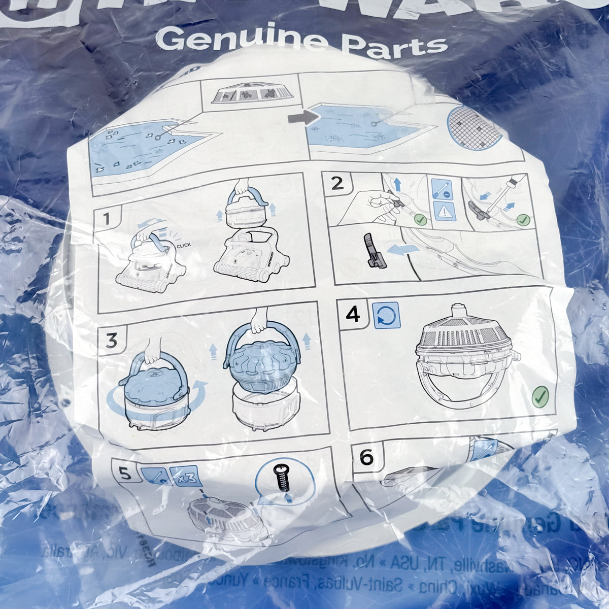 Cestello Filtro Fine per Robot Piscina AquaVac 600-650 | RCX361511243 - Nuovi