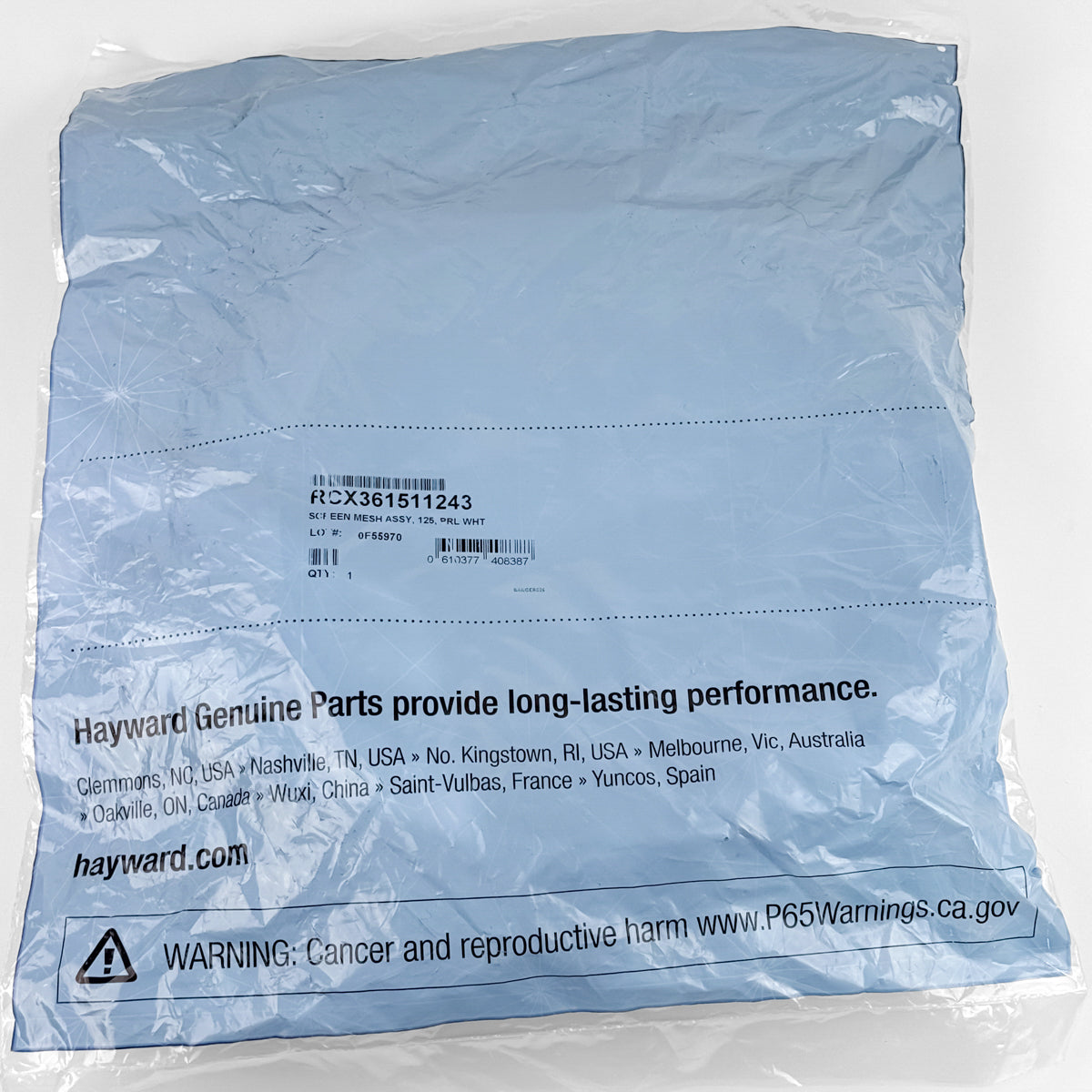 Cestello Filtro Fine per Robot Piscina AquaVac 600-650 | RCX361511243 - Nuovi