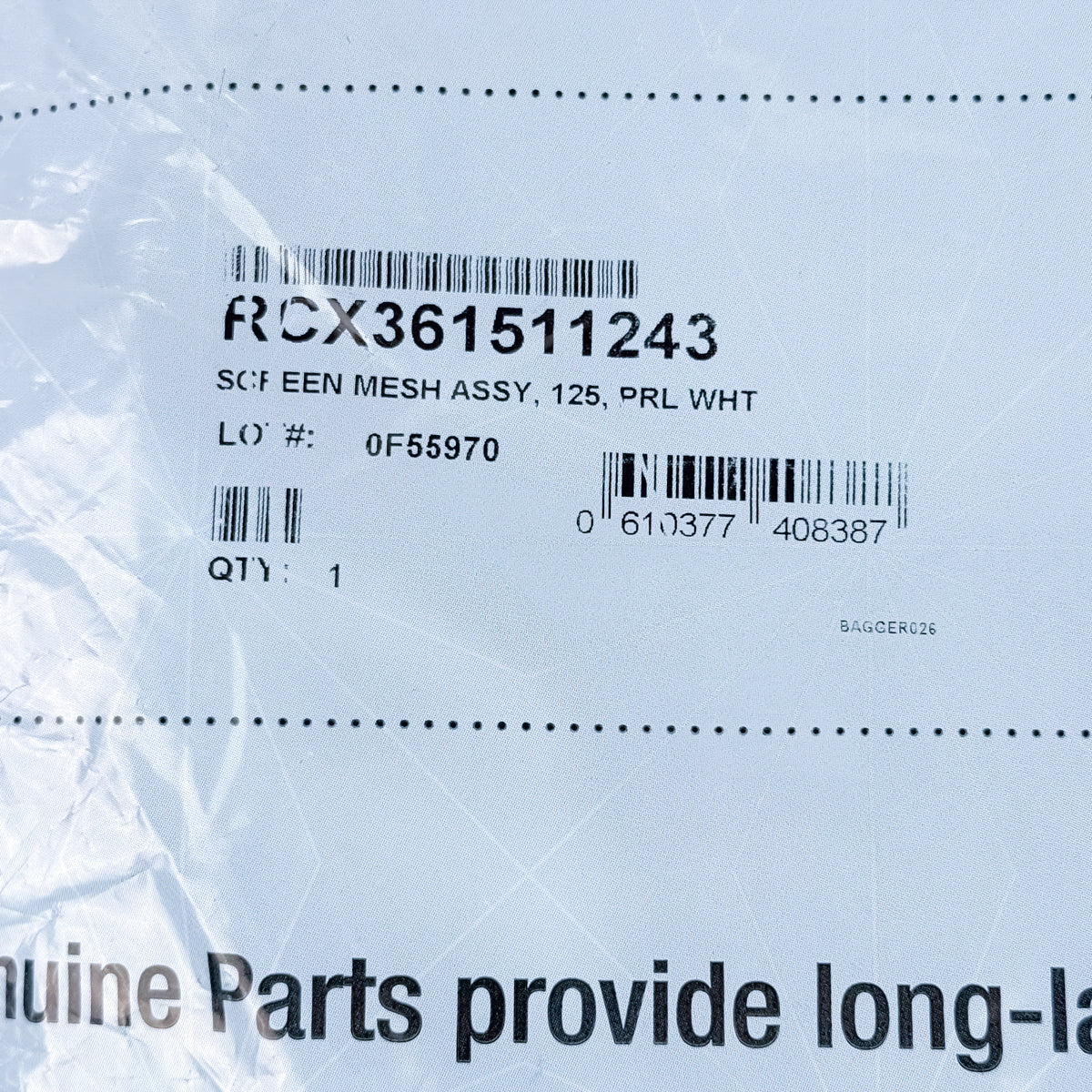 Cestello Filtro Fine per Robot Piscina AquaVac 600-650 | RCX361511243 - Nuovi