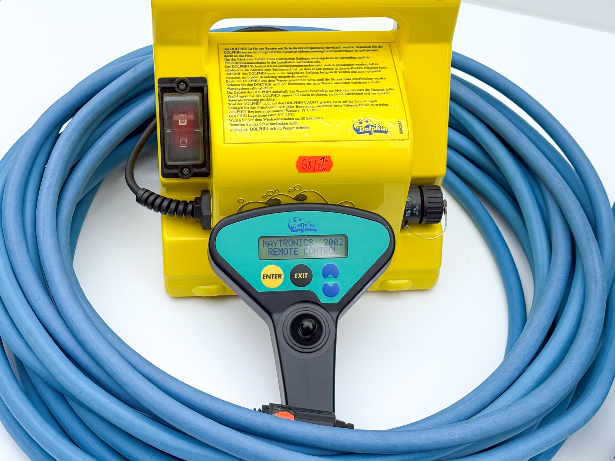 Robot piscina Dolphin Dynamic 2002