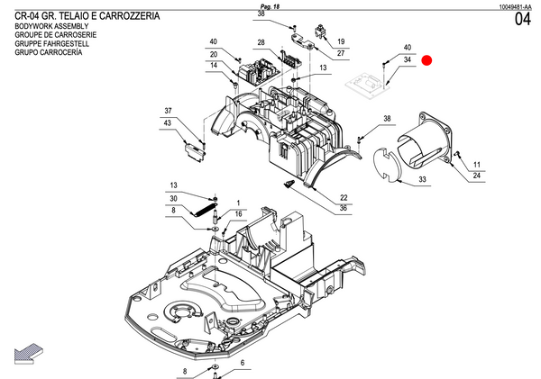 Scheda Controllo Motore Brushless Lavapavimenti Comac Vispa XS / Fimap Genie XS - 440247 | Usato (Garanzia 12 mesi)