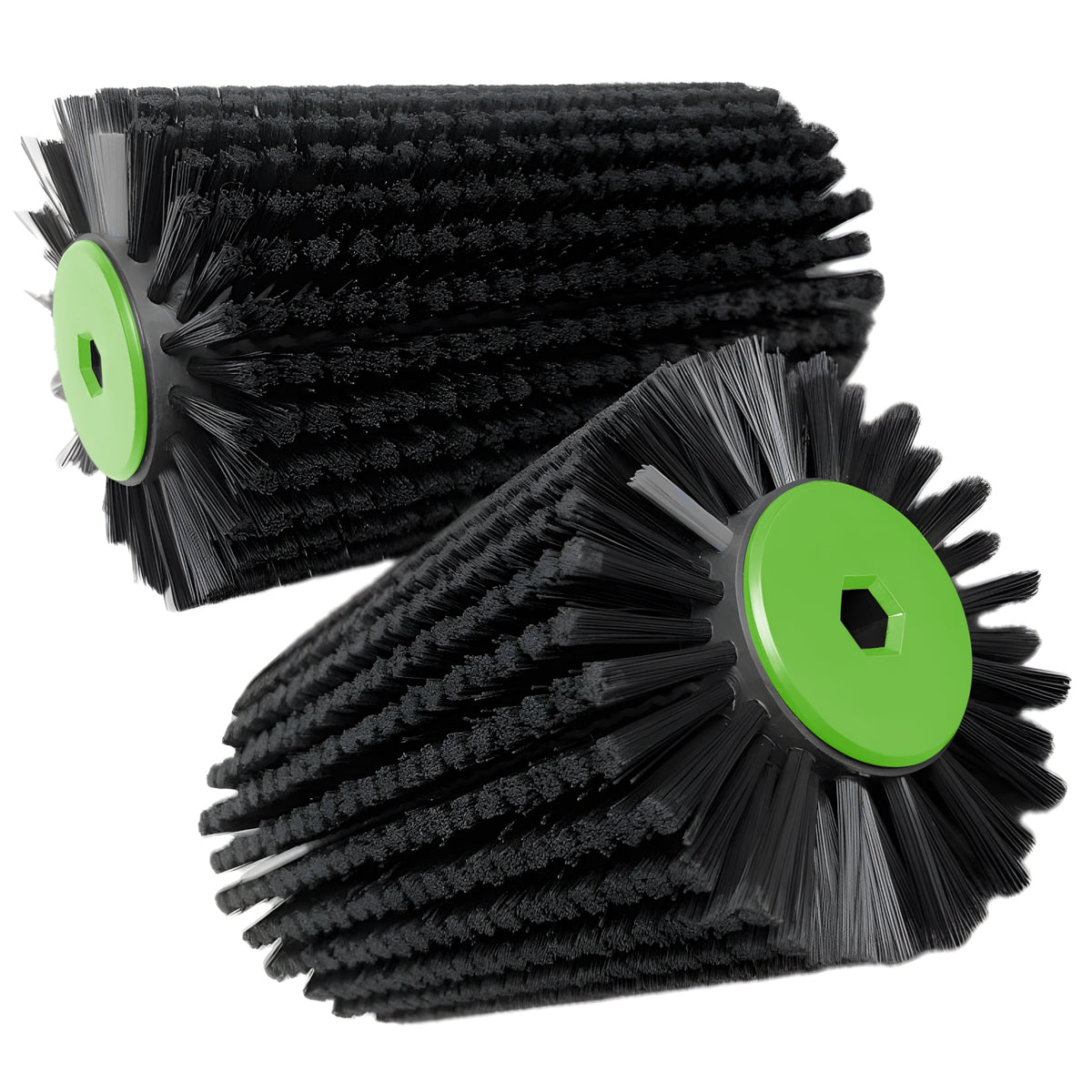Spazzole Lavapavimenti Rotowash R20, Tappo Verde 018 - Per superfici in tessuto molto delicate