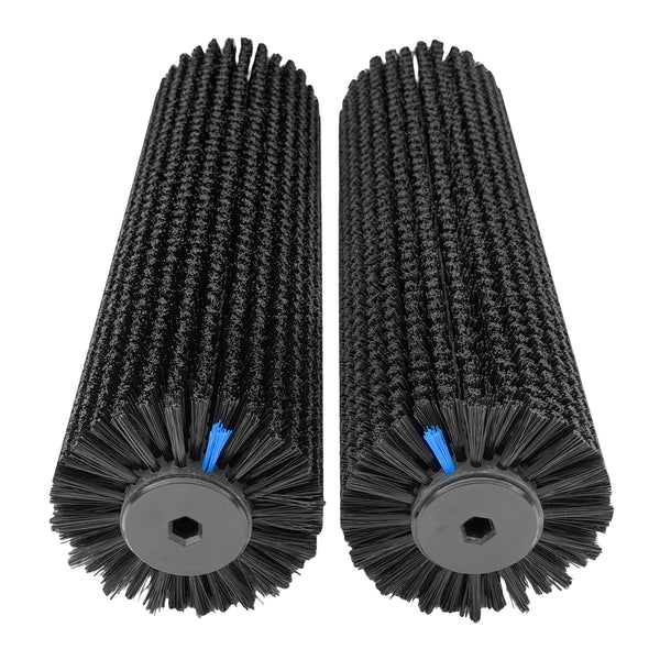 Rotowash R45 Floor Washer Brushes, Black Standard 035